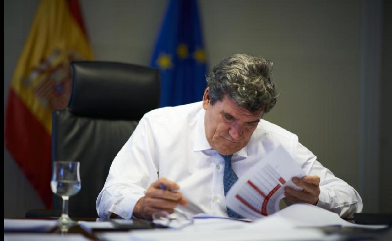 El ministro de Seguridad Social, José Luis Escrivá. 