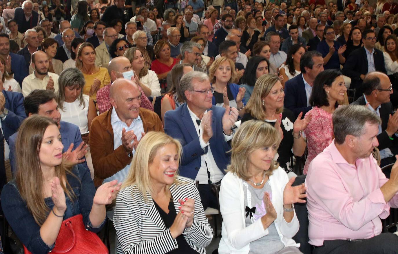 Alberto Núñez Feijoo y Alfonso Fernández Mañueco en Segovia 