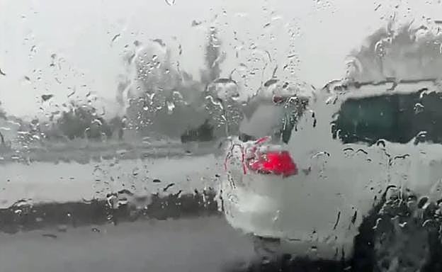 La lluvia cae este martes en Valladolid