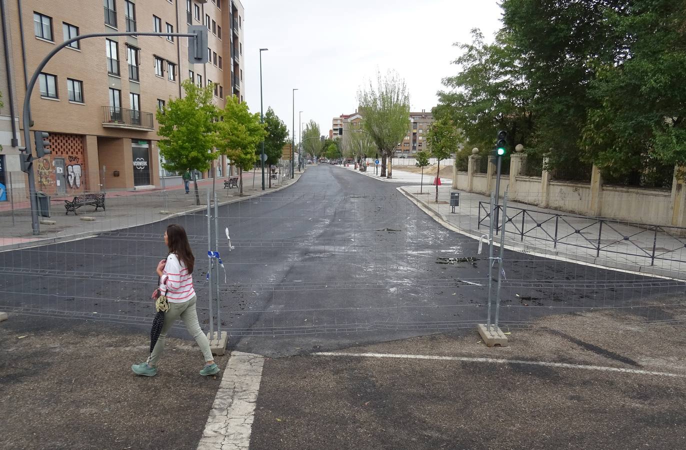 Fotos: Obras para la reapertura del tramo cerrado de Farnesio