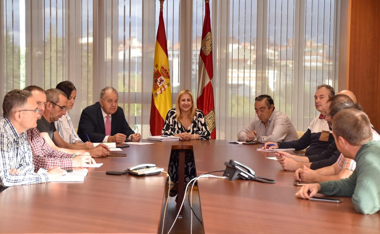 Reunión del Consejo Agrario Provincial de Soria.