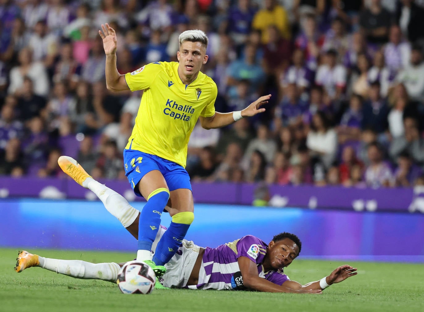 El Real Valladolid cae en casa ante el Cádiz (0-1).