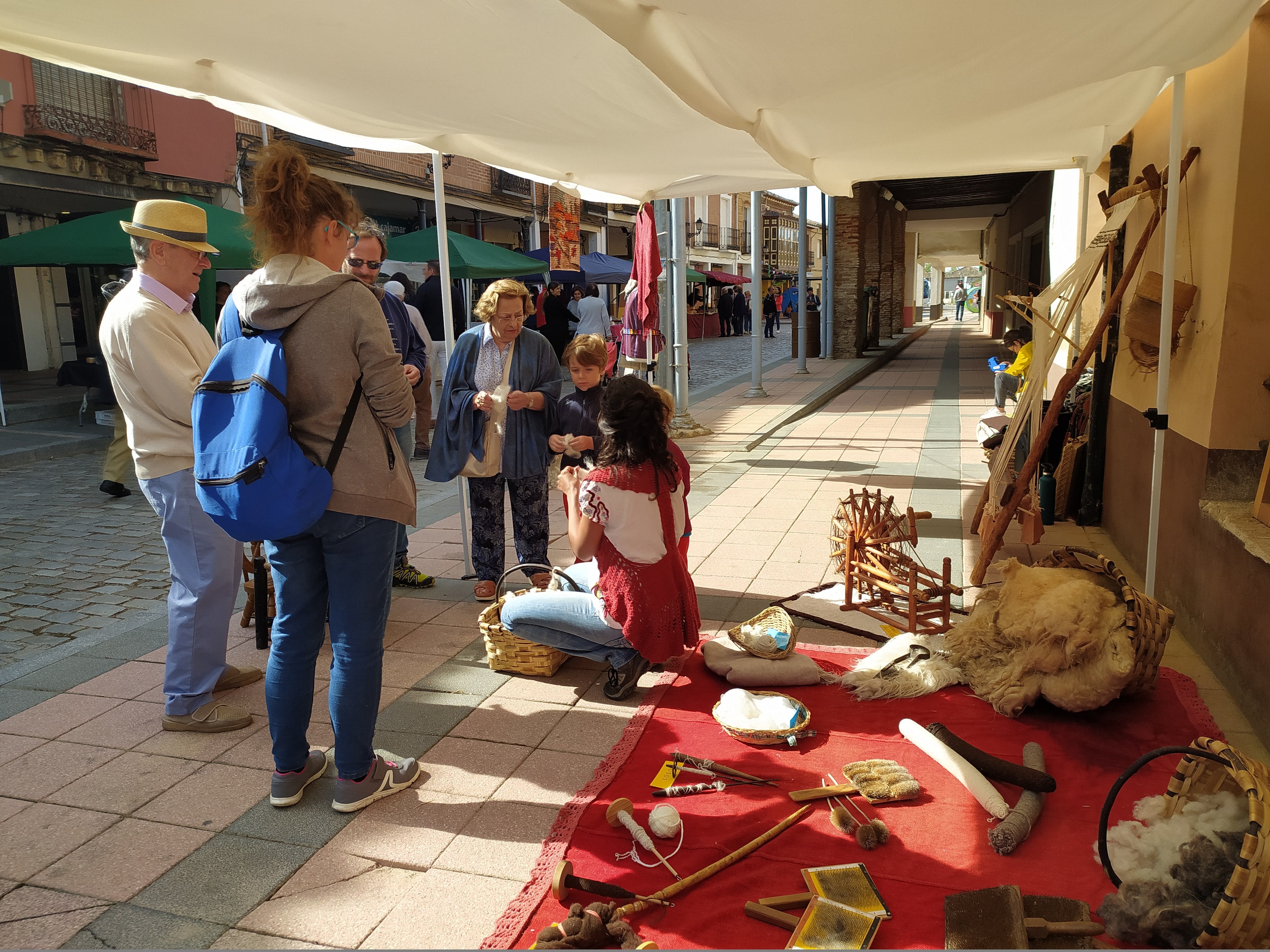 Fotos: XI edición del Mercado de Quesos de Villalón de Campos