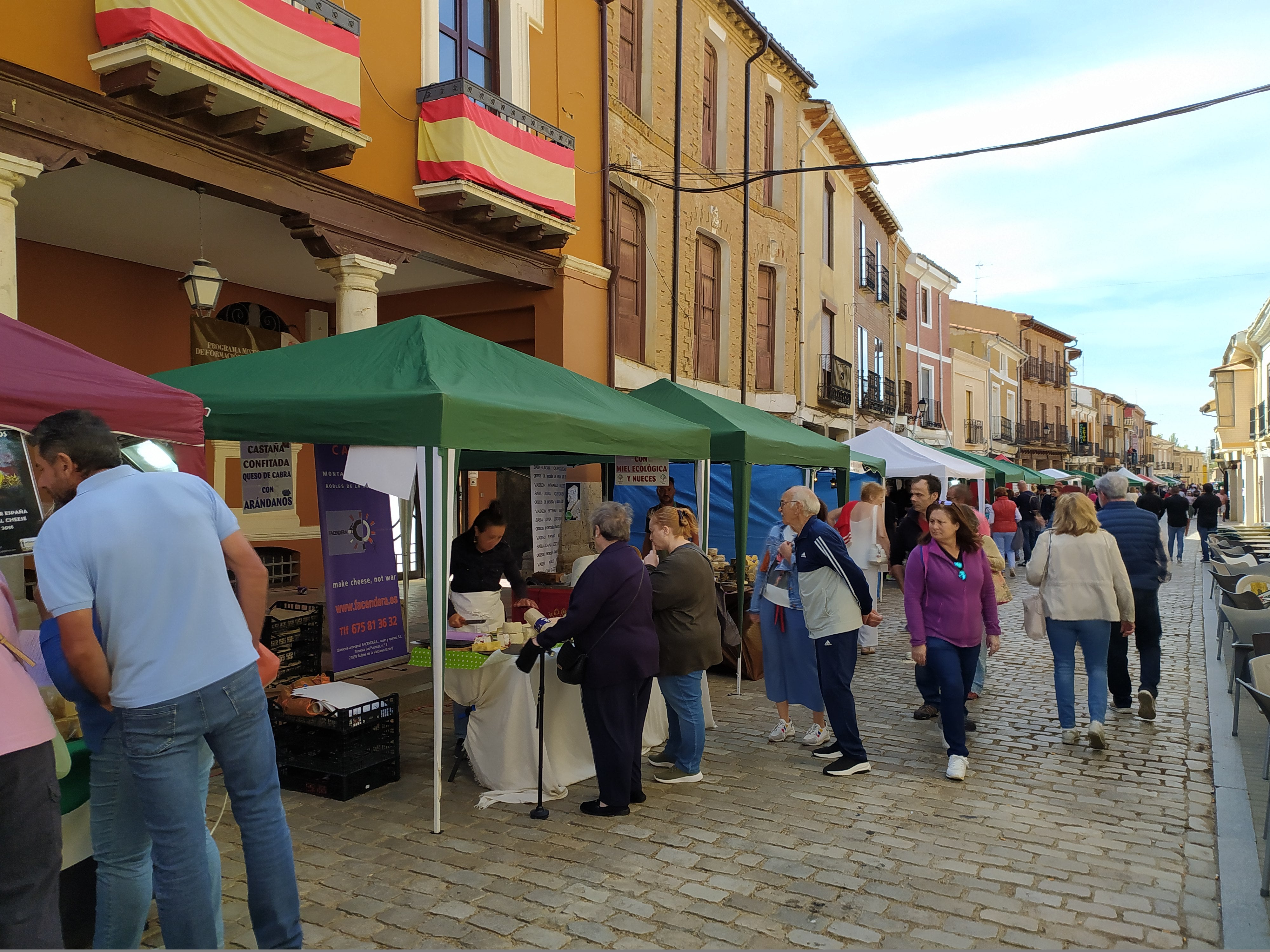 Fotos: XI edición del Mercado de Quesos de Villalón de Campos