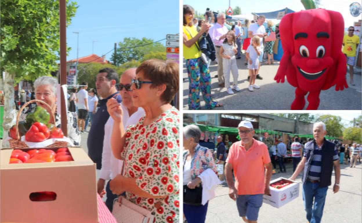 Torquemada celebró este domingo una multitudinaria Feria del Pimiento.