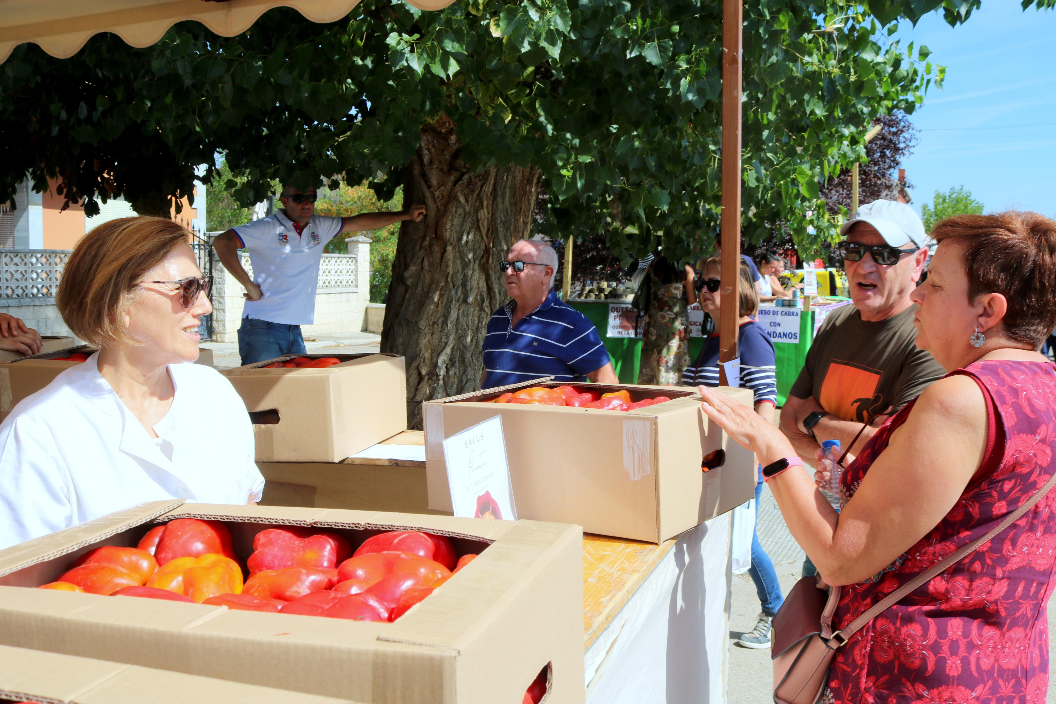 La Feria del Pimiento congregó a numeroso público durante toda la jornada