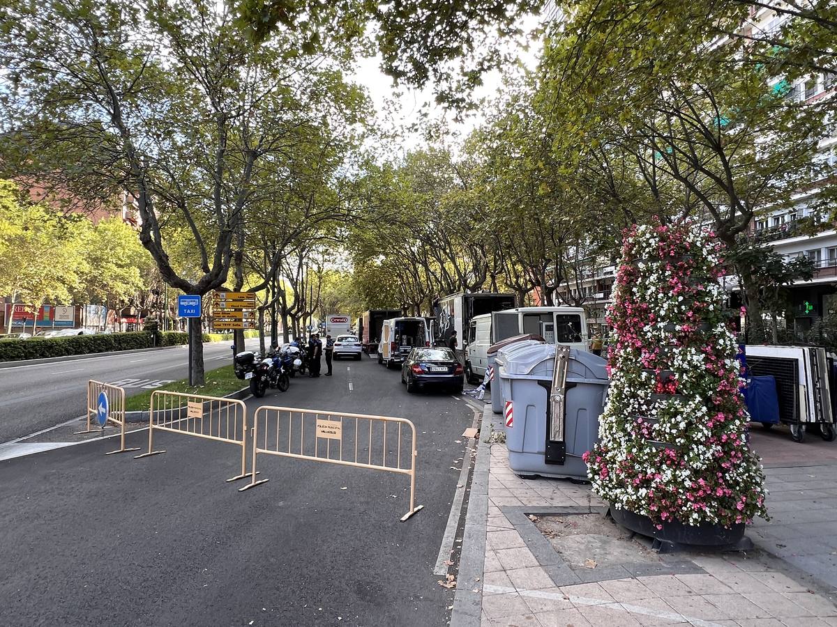 Fotos: Comienza el rodaje de la serie &#039;Memento Mori&#039; en Valladolid