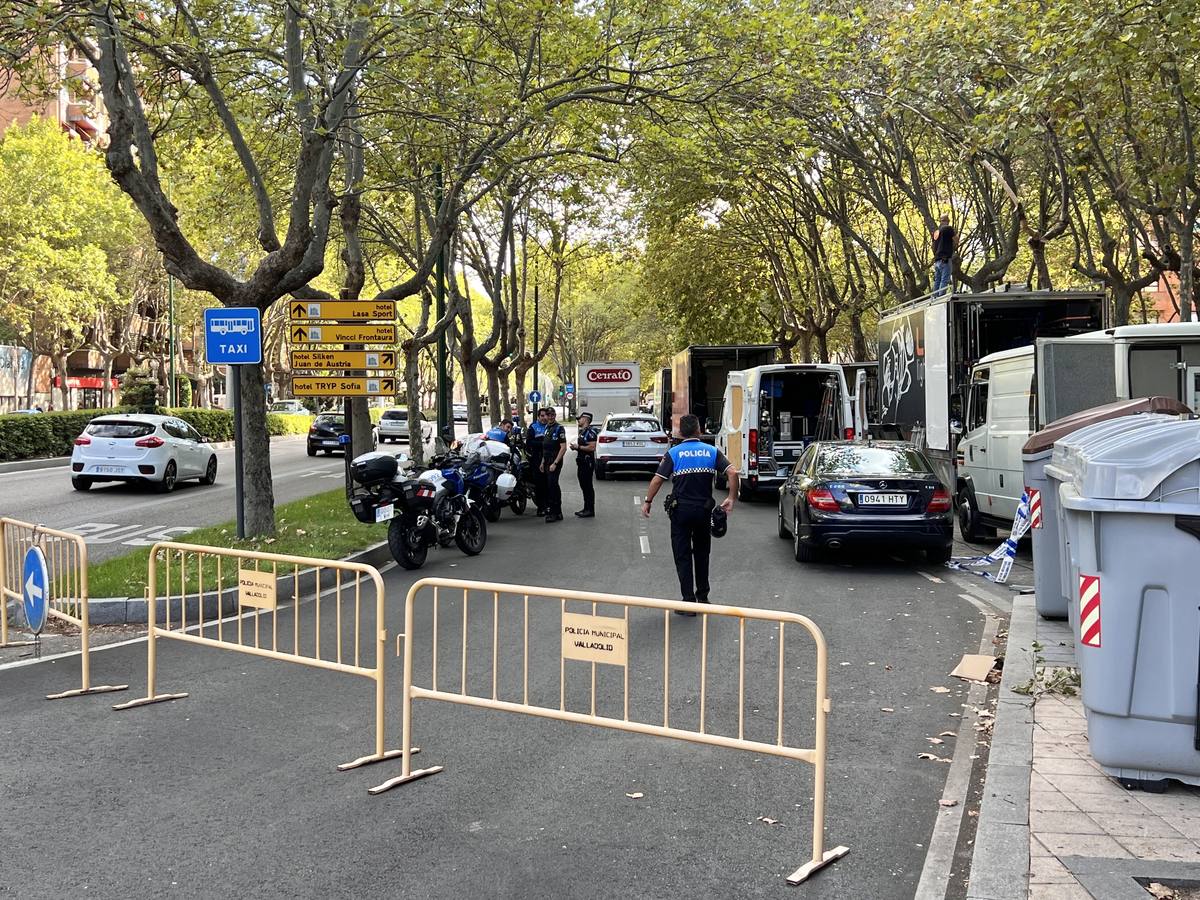 Fotos: Comienza el rodaje de la serie &#039;Memento Mori&#039; en Valladolid