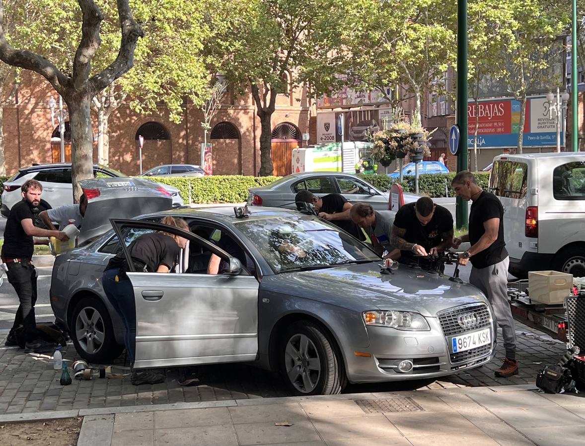 Fotos: Comienza el rodaje de la serie &#039;Memento Mori&#039; en Valladolid