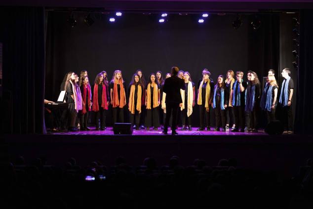 Fotos: Lola Herrera inaugura la sala cultural que lleva su nombre en el colegio Teresianas