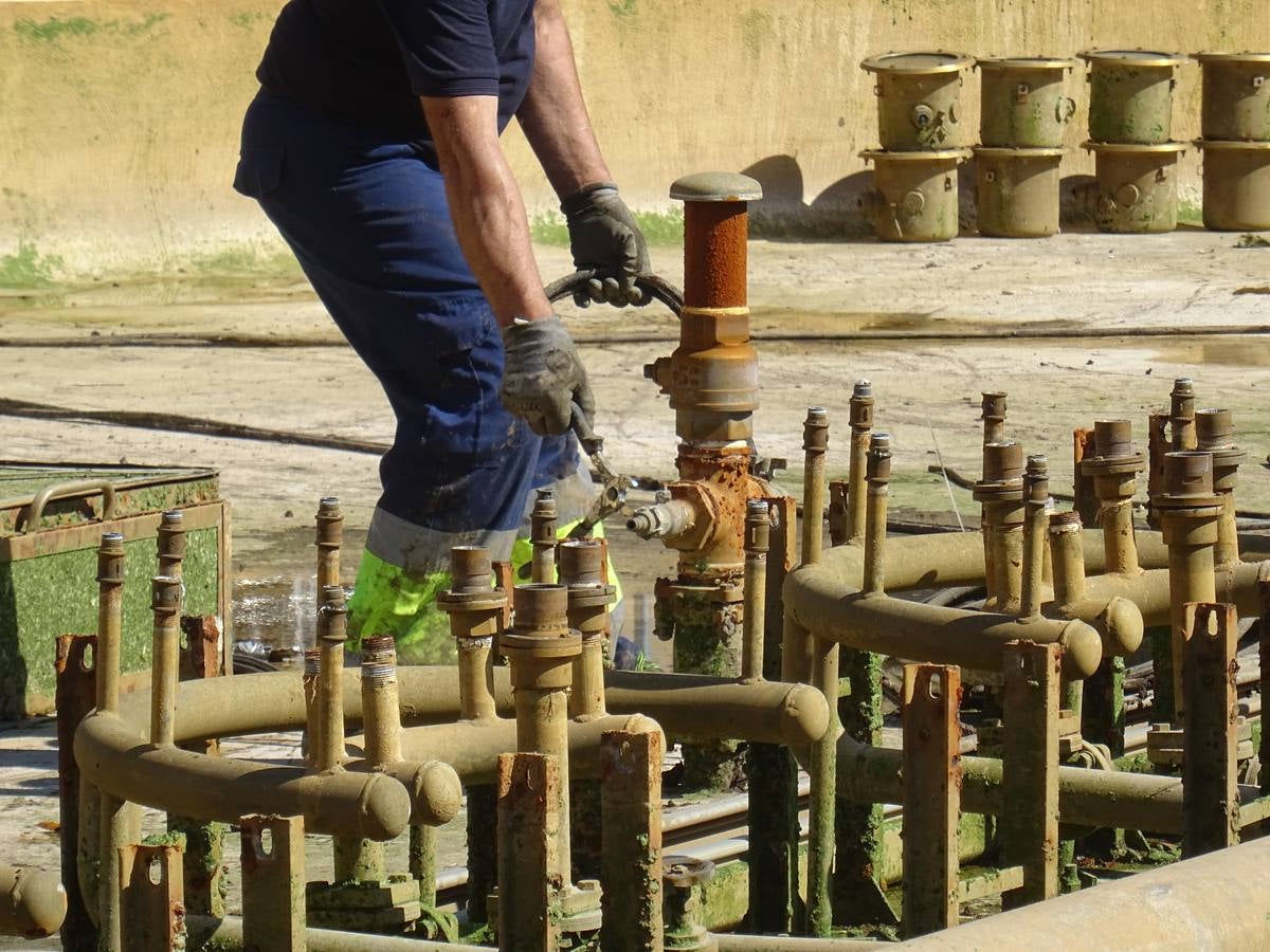 Fotos: Obras de remodelación de la fuente de la plaza de Zorrilla de Valladolid