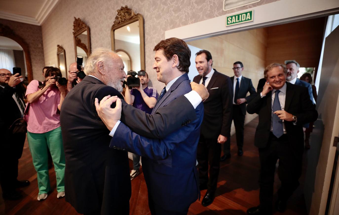 Fotos: Alejandro Royo-Villanova recibe el homenaje de El Norte de Castilla