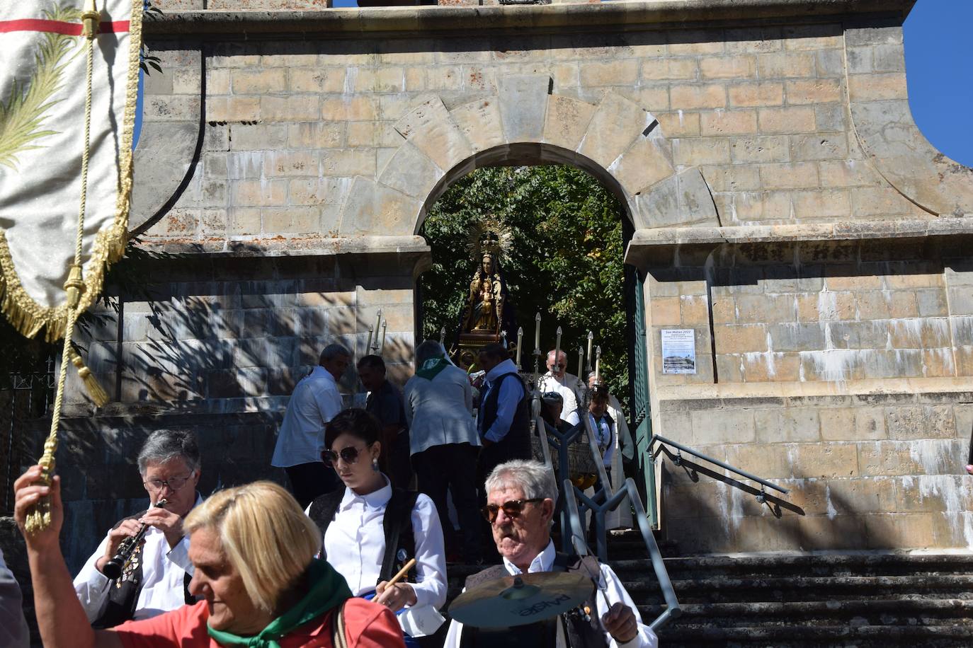 Fotos: Vuelve con fuerza la romería de la Virgen del Brezo
