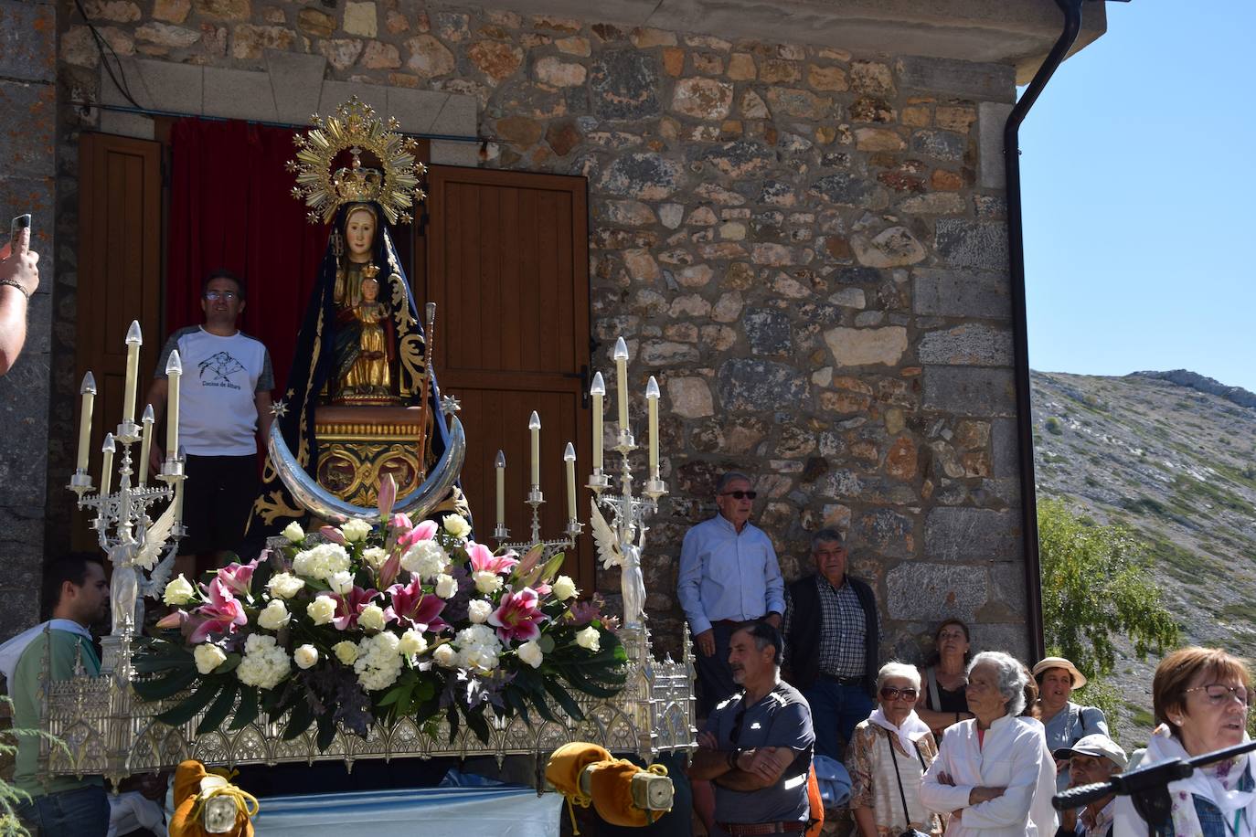 Fotos: Vuelve con fuerza la romería de la Virgen del Brezo