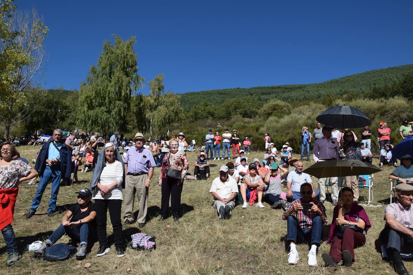 Fotos: Vuelve con fuerza la romería de la Virgen del Brezo