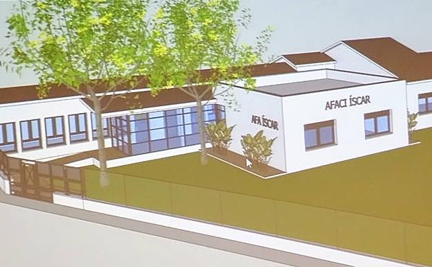 Infografía de cómo quedará el centro tras la ampliación y reforma.