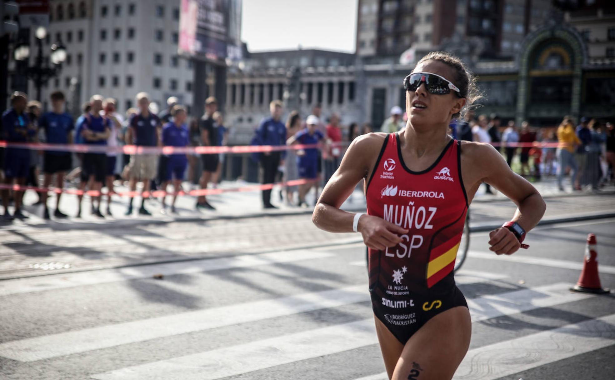 Marina Muñoz, el pasado sábado en Bilbao.