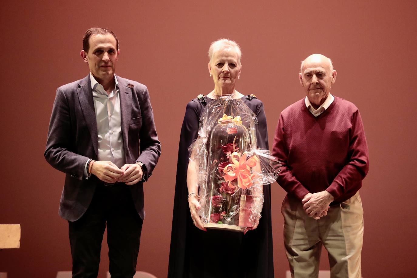Homenaje a las personas mayores celebrado este miércoles en el Teatro Zorrilla de Valladolid.