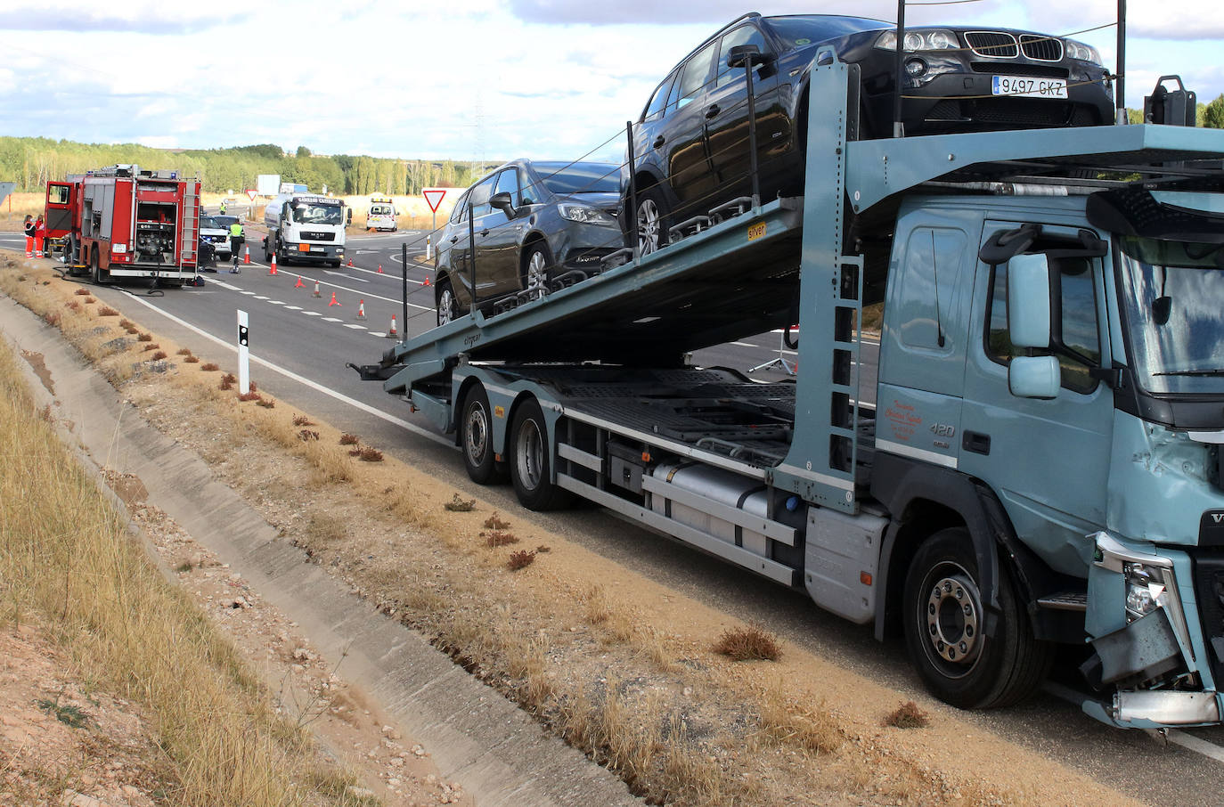 Accidente mortal en Cantalejo. 