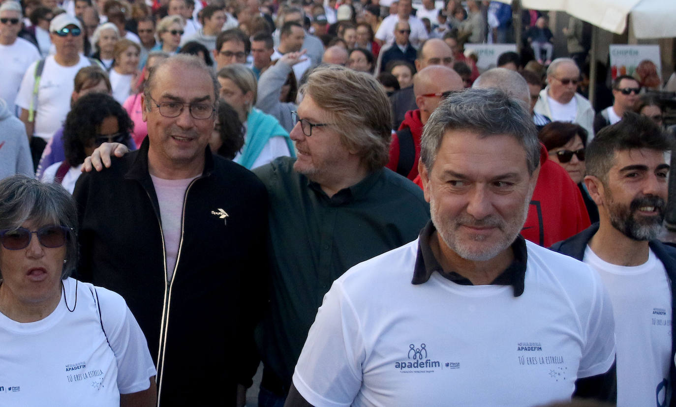 Marcha Apadefim en Segovia. 