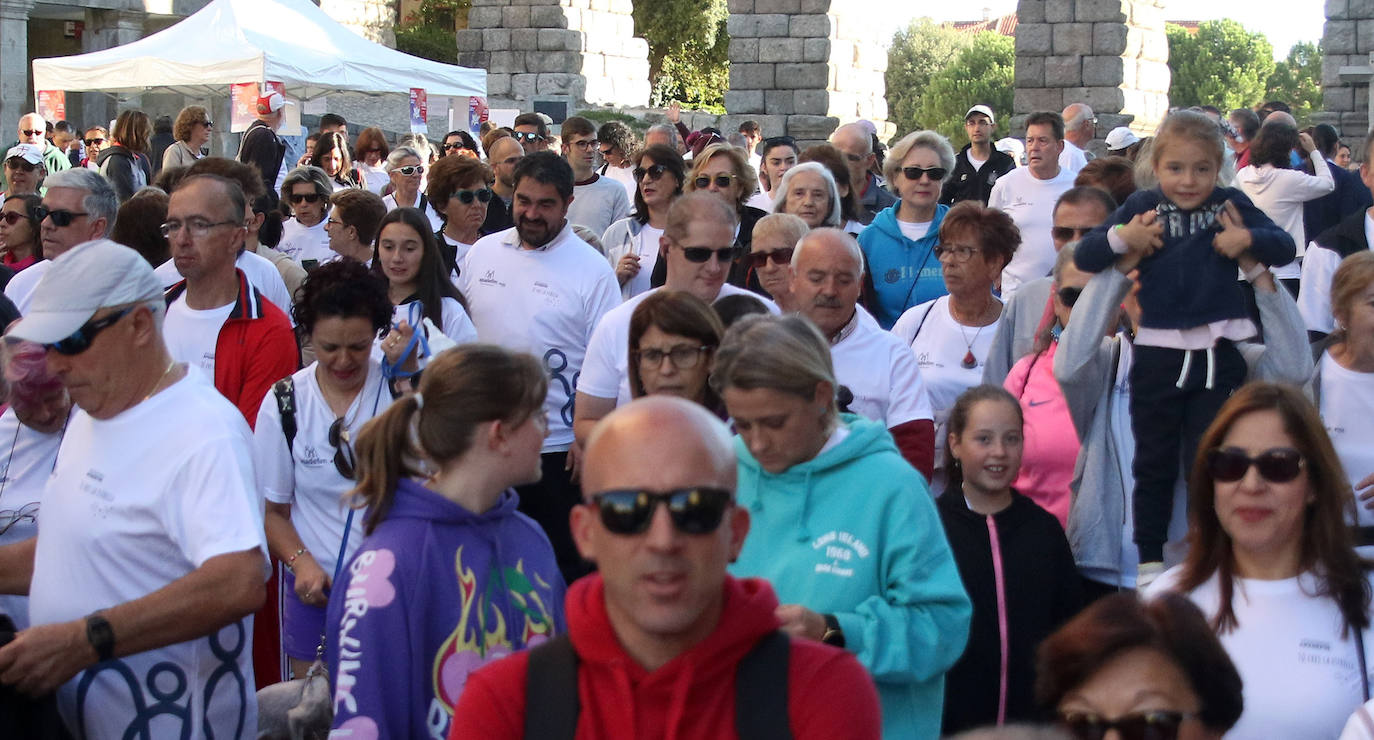 Marcha Apadefim en Segovia. 