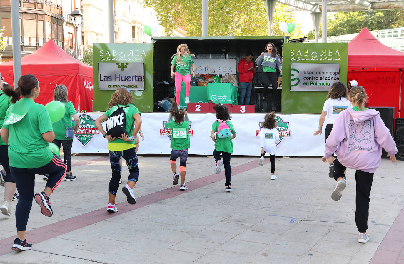 Fotos: Carrera contra el cáncer en Palencia