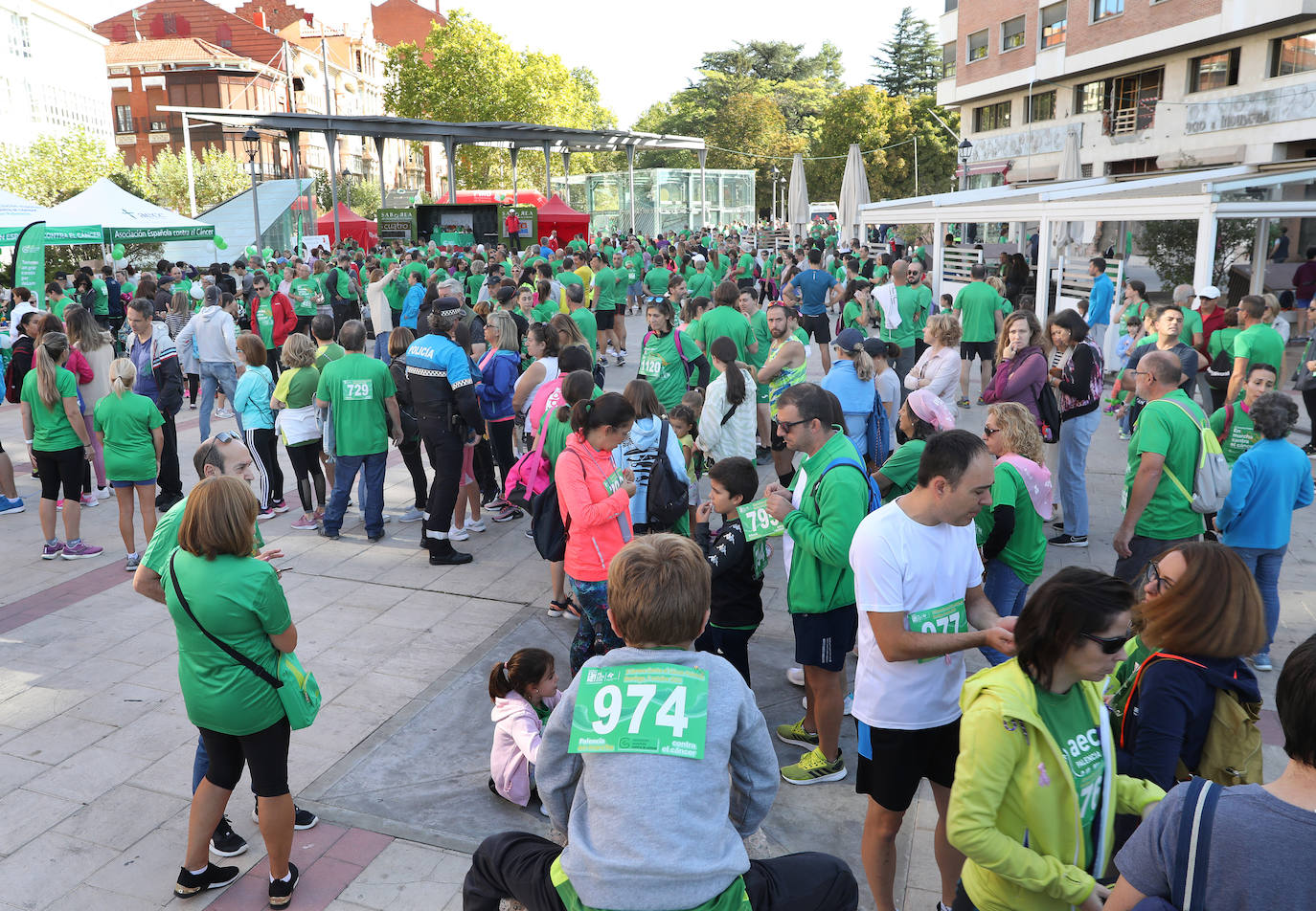 Fotos: Carrera contra el cáncer en Palencia