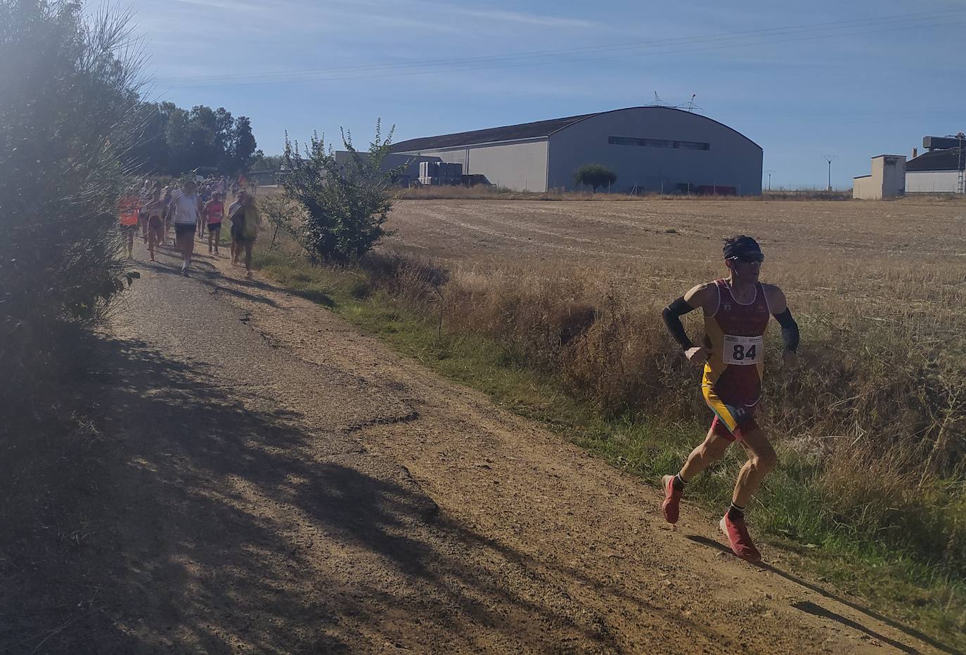 Fotos: Instantáneas de primera prueba del circuito Corriendo entre Viñas 2022 que se celebró en Mayorga