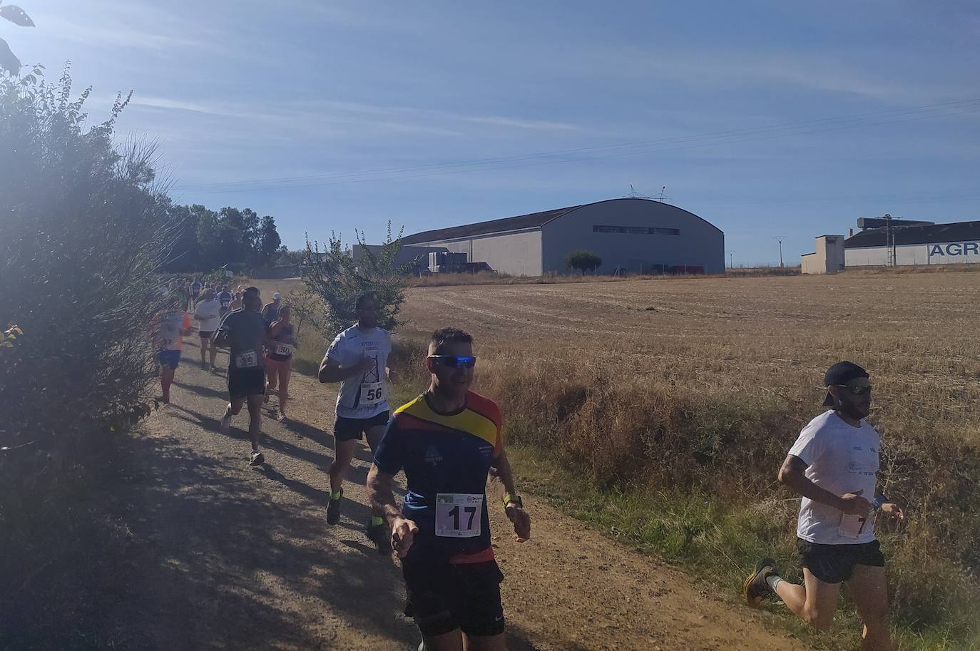 Fotos: Instantáneas de primera prueba del circuito Corriendo entre Viñas 2022 que se celebró en Mayorga