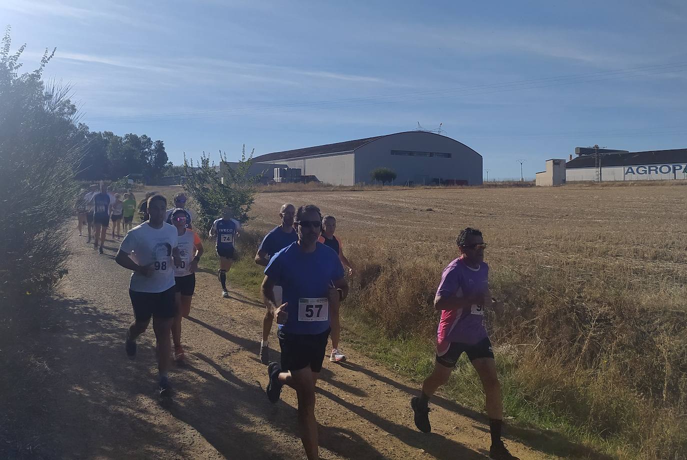 Fotos: Instantáneas de primera prueba del circuito Corriendo entre Viñas 2022 que se celebró en Mayorga