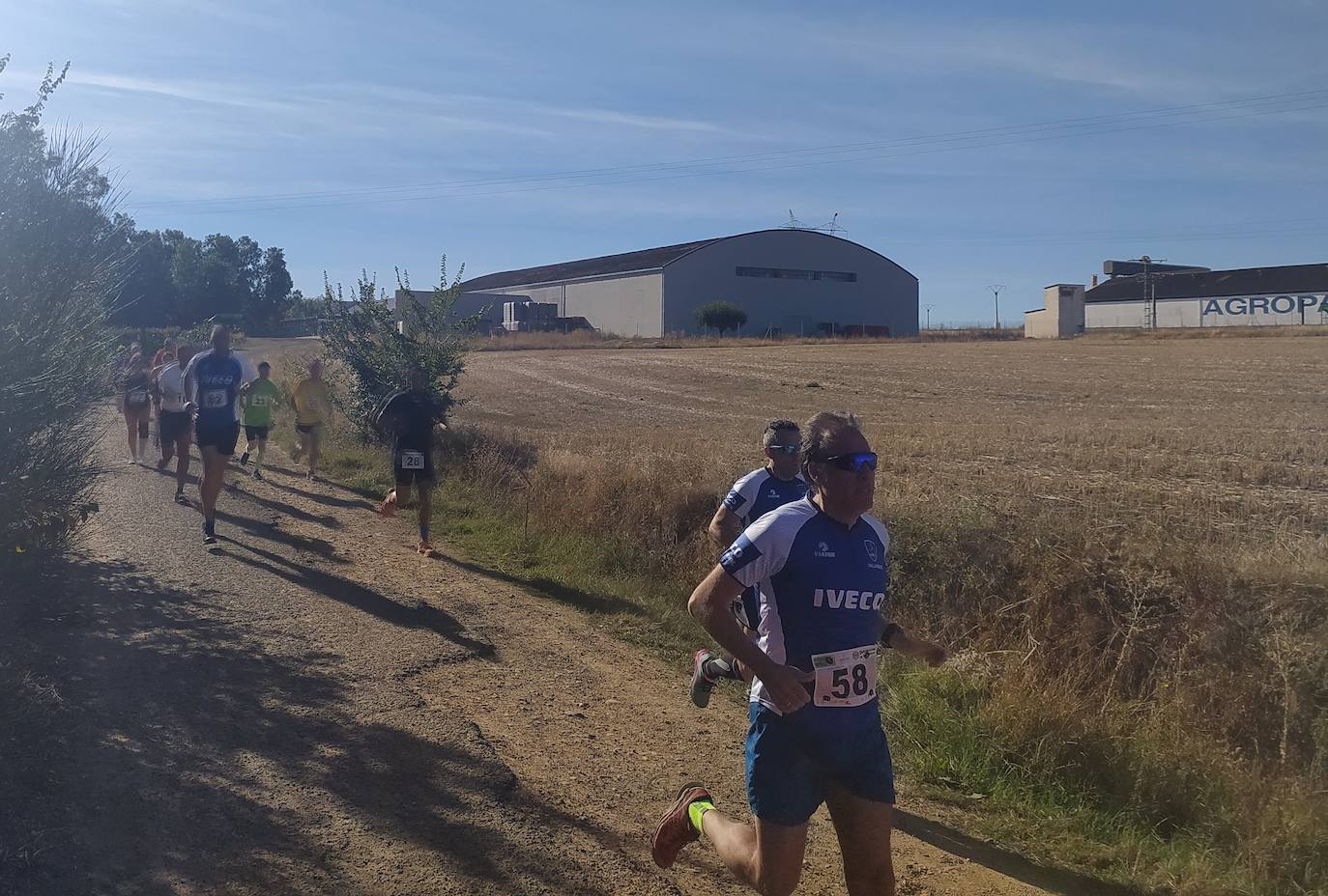 Fotos: Instantáneas de primera prueba del circuito Corriendo entre Viñas 2022 que se celebró en Mayorga