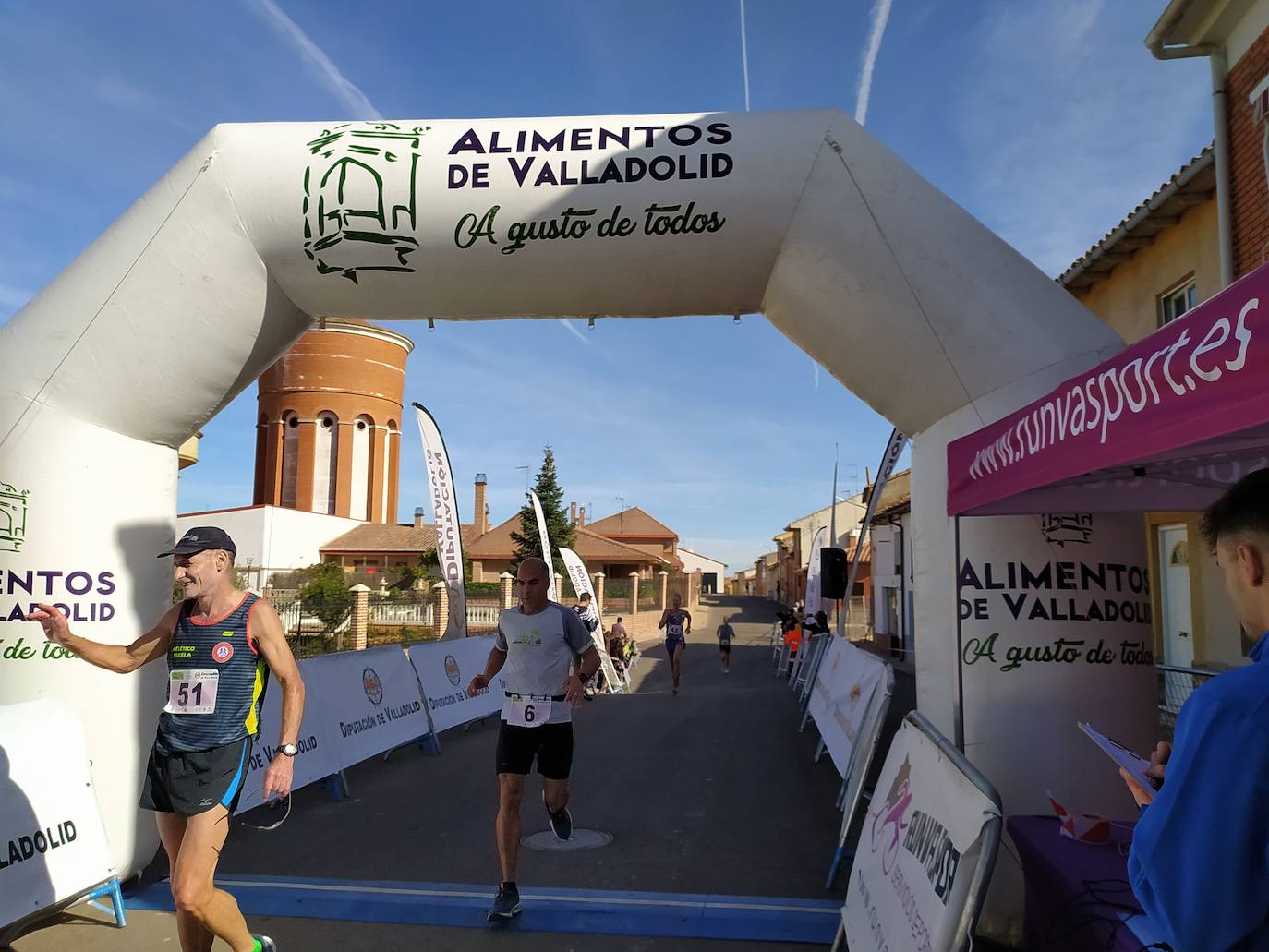 Fotos: Instantáneas de primera prueba del circuito Corriendo entre Viñas 2022 que se celebró en Mayorga