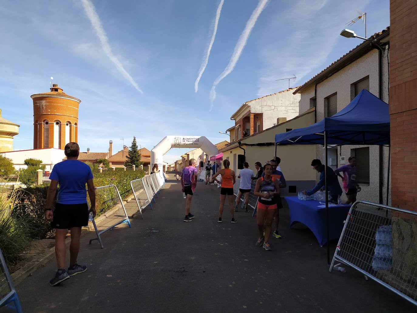 Fotos: Instantáneas de primera prueba del circuito Corriendo entre Viñas 2022 que se celebró en Mayorga