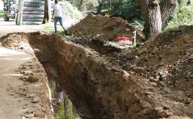 Los operarios logran desatascar el colector del Eresma y restablecer su funcionamiento 