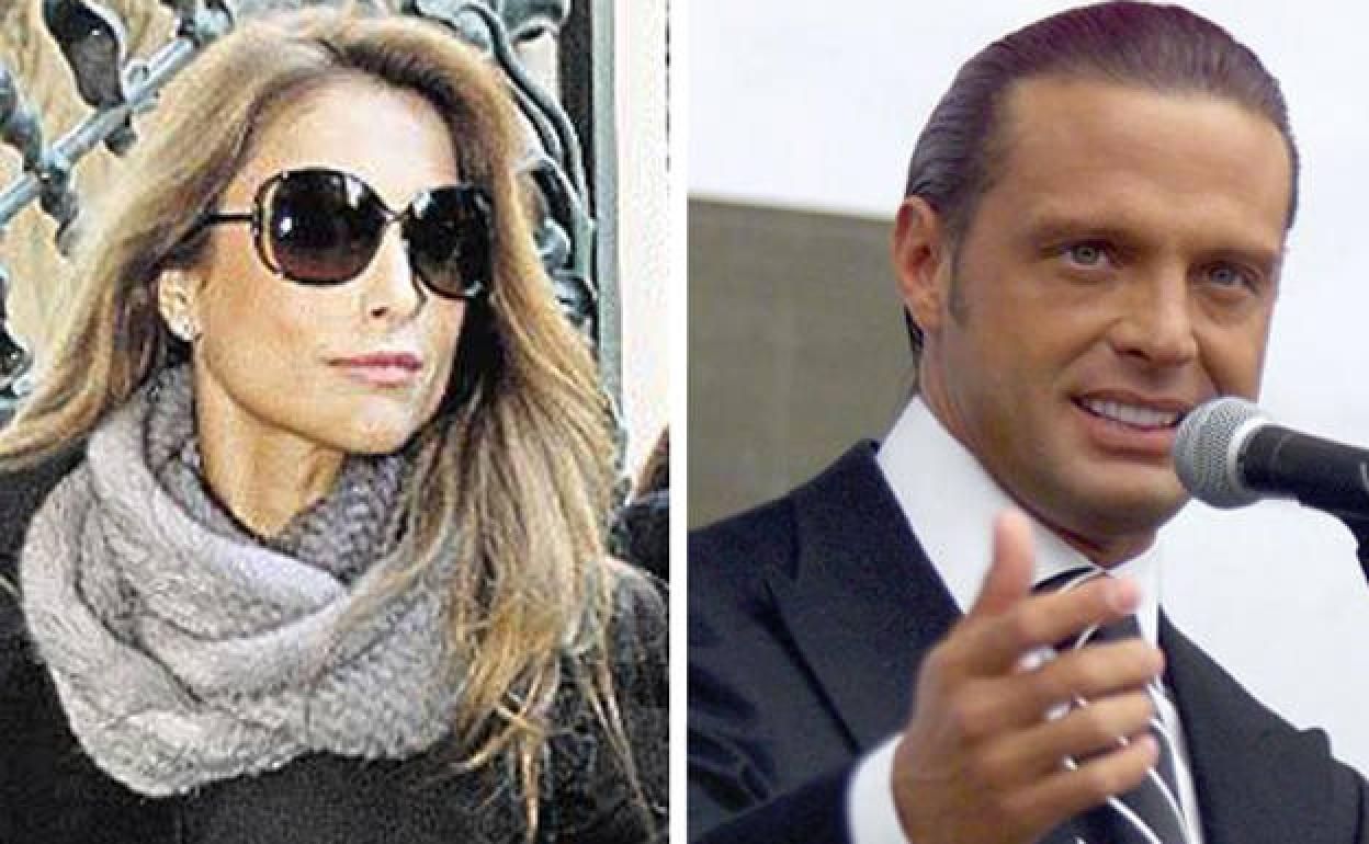 Paloma Cuevas y Luis Miguel. 