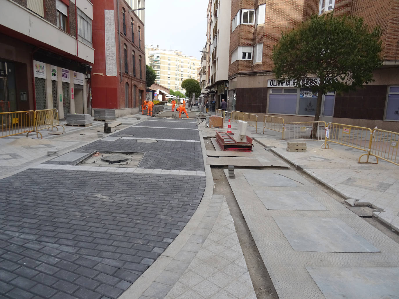 Remodelación de la plaza de San Andrés