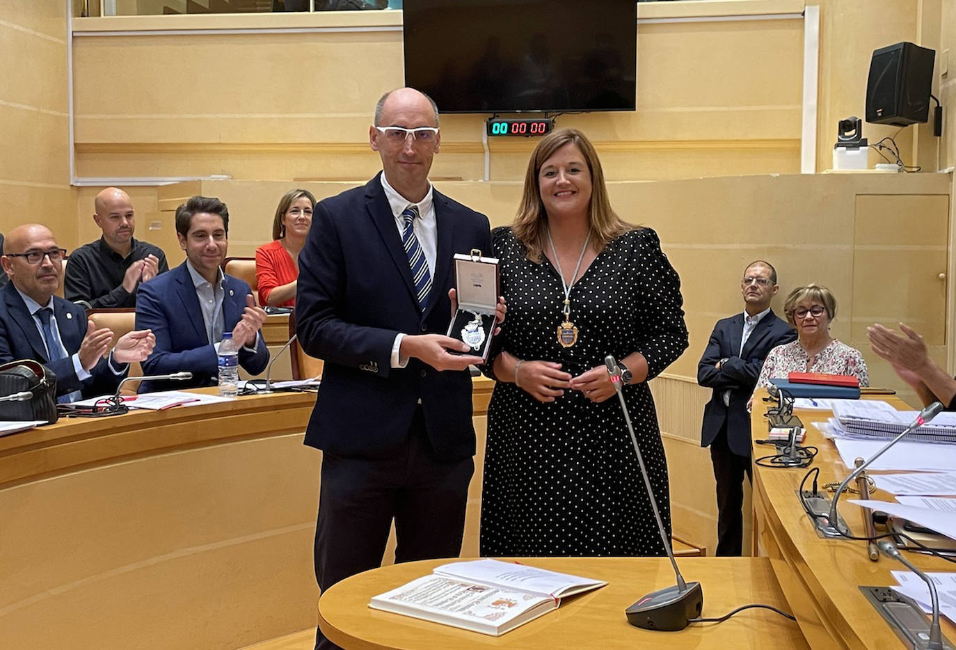 Pleno del ayuntamiento de Segovia. 