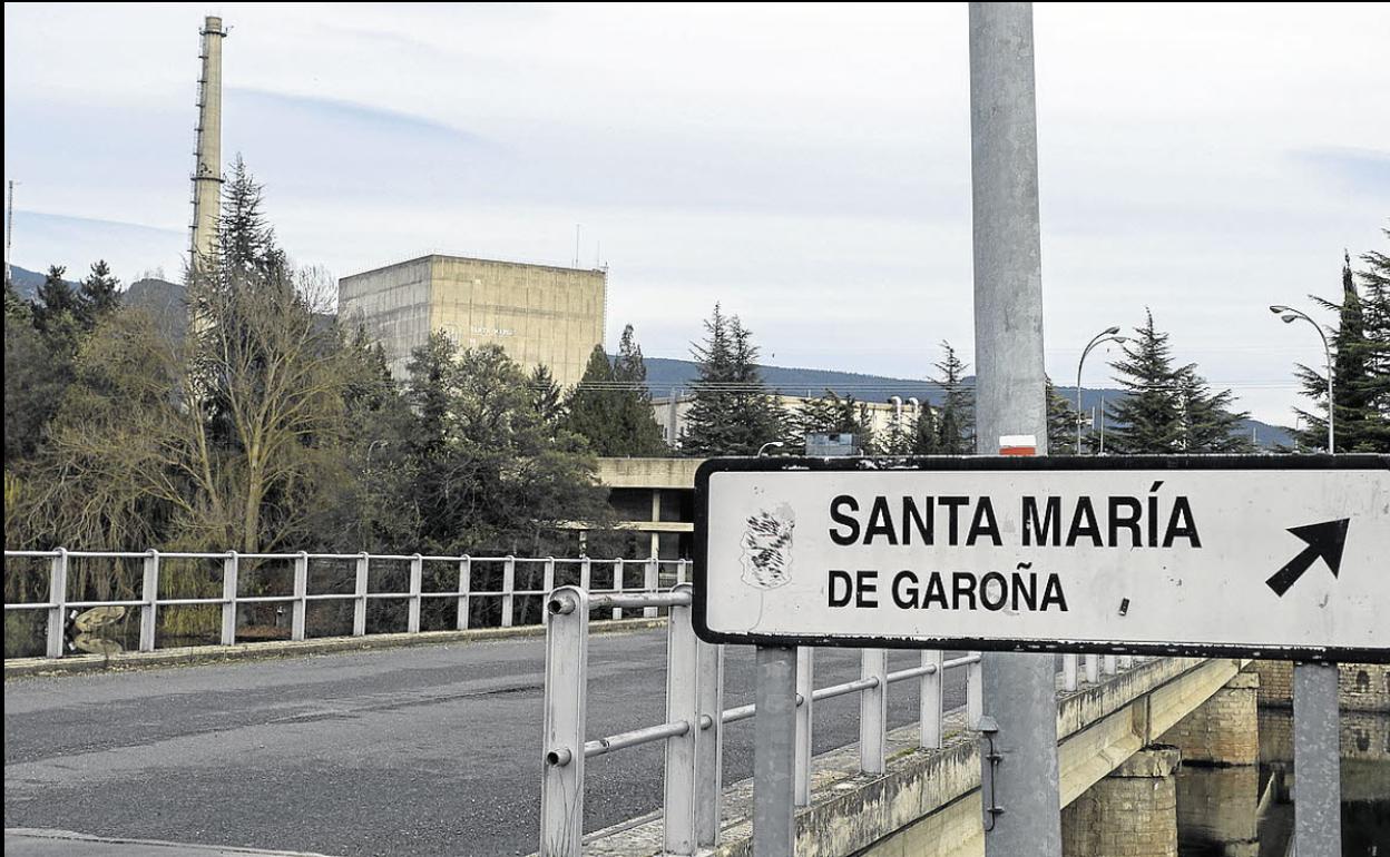 Central nuclear de Garoña.