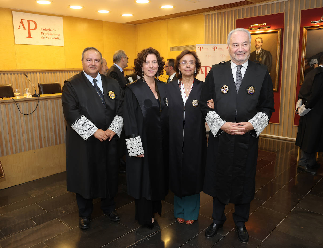 Fotos: El Colegio de Procuradores de Valladolid homenajea a los colegiados más veteranos en ejercicio