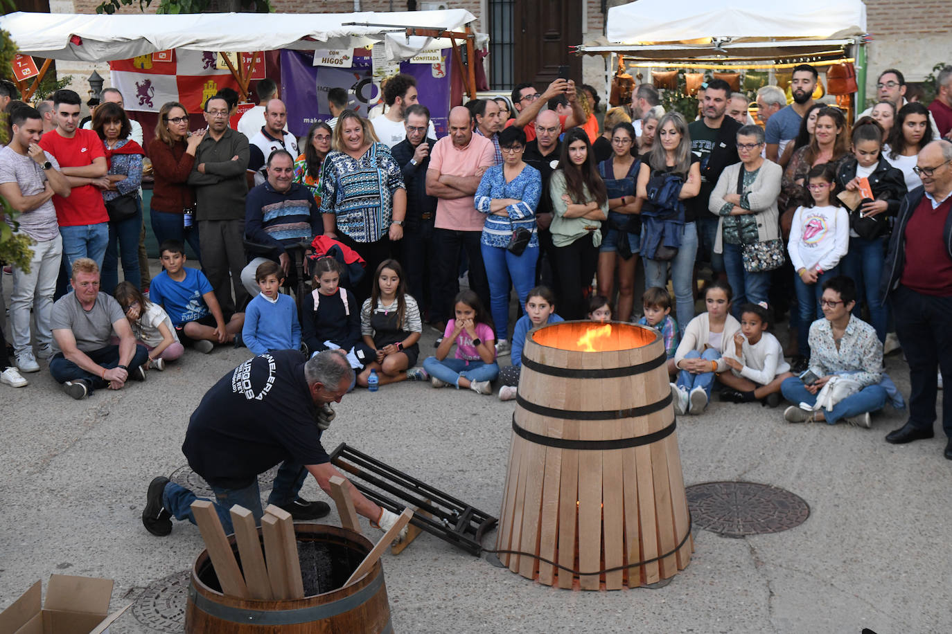 Fotos: Ambiente en la Fiesta de la Vendimia de Rueda