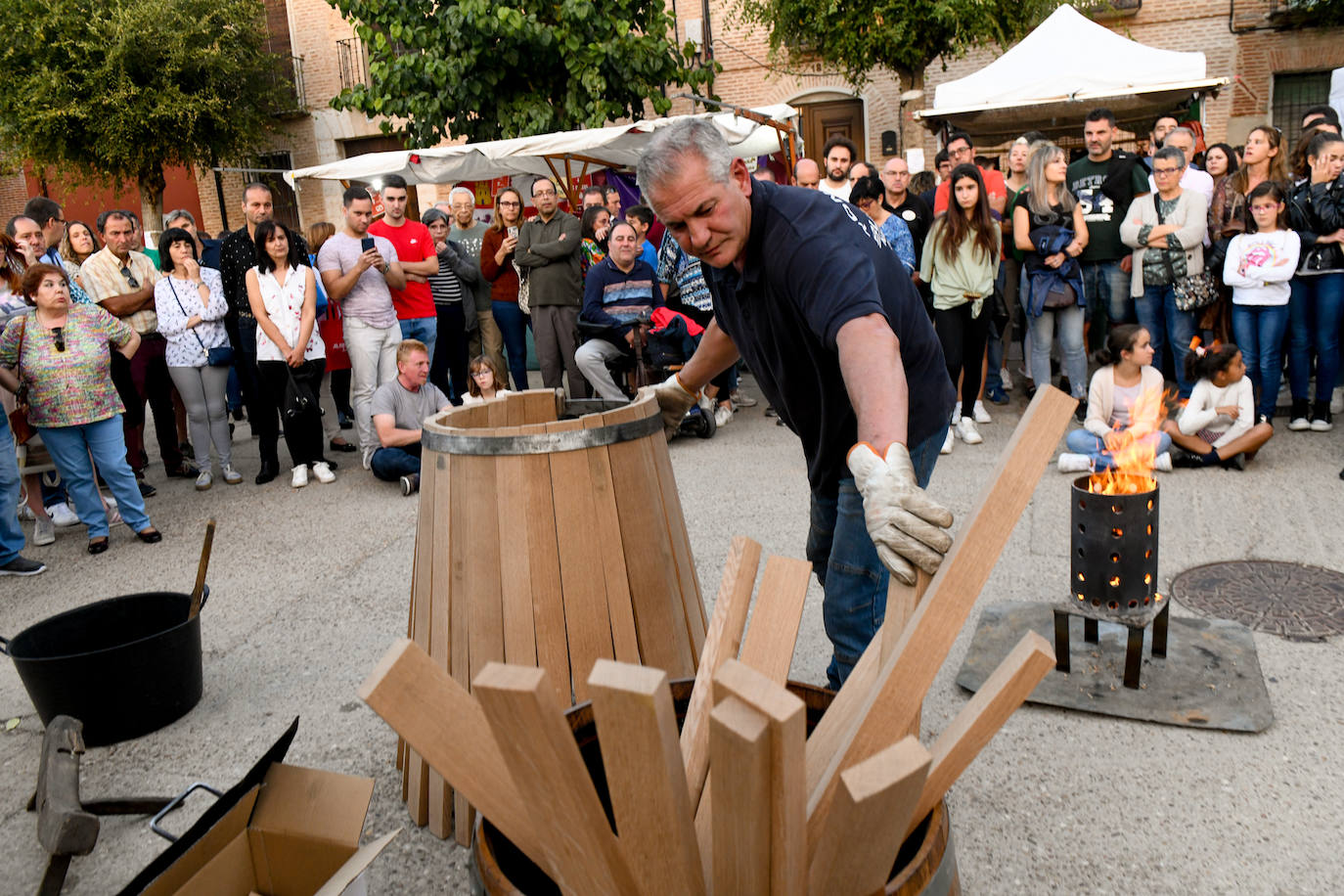 Fotos: Ambiente en la Fiesta de la Vendimia de Rueda