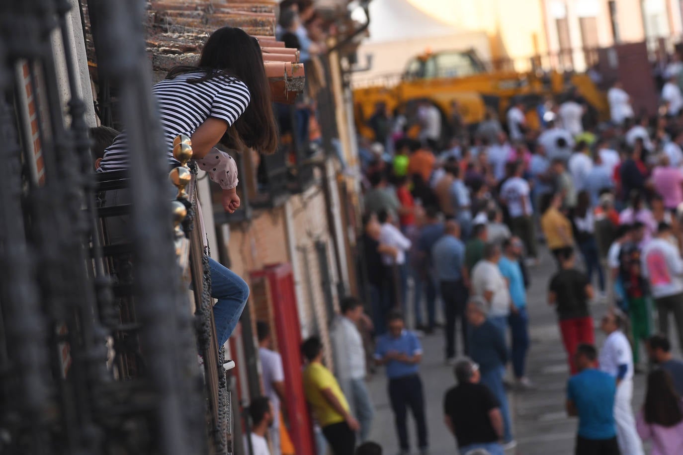 Fotos: Encierro con motivo del Día de la Vendimia en Rueda