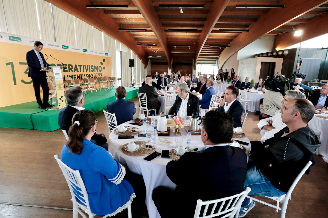 Goyo Ezama, director general de El Norte de Castilla, fue el encargado de dar la bienvenida a los ponentes y los invitados.