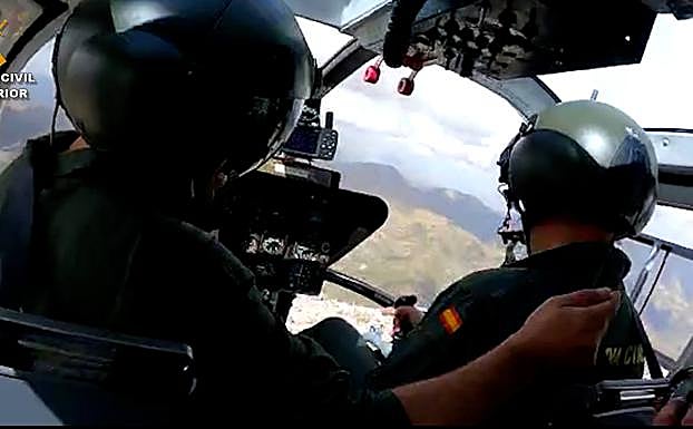 Rescatan en helicóptero en el Espigüete a un montañero madrileño que tenía vértigo 