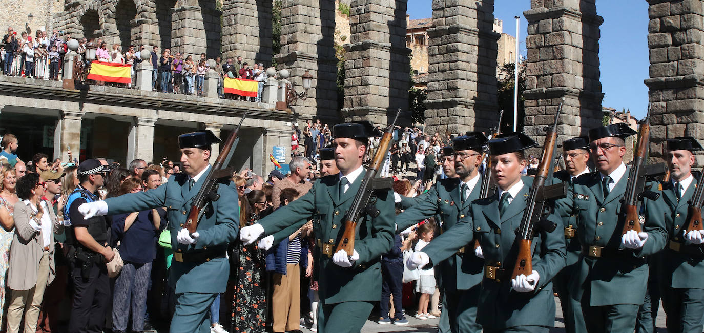 Fiesta de la Guardia Civil en Segovia 