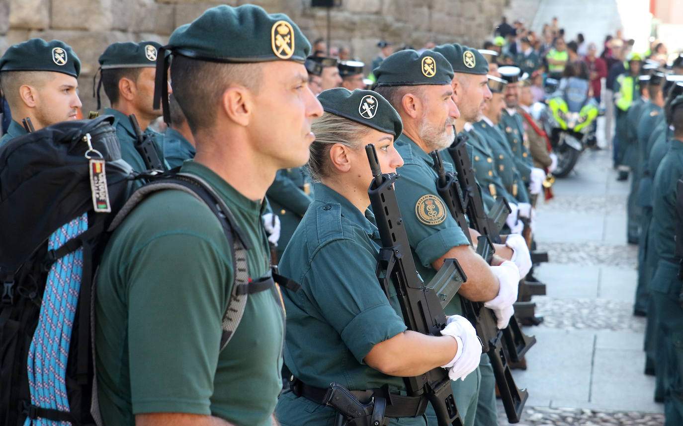 Fiesta de la Guardia Civil en Segovia 