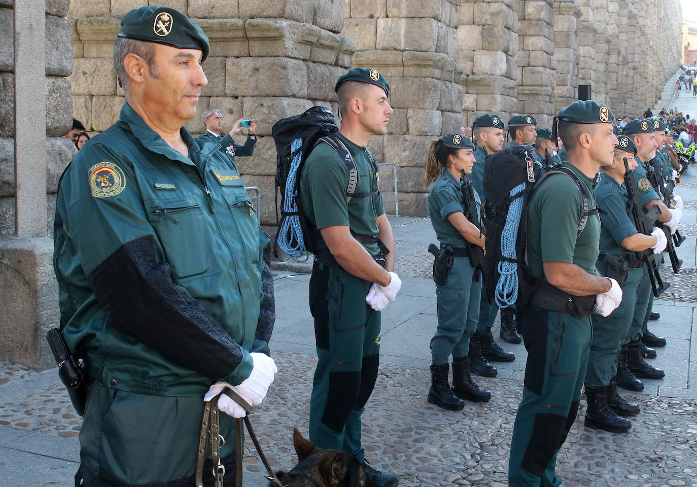 Fiesta de la Guardia Civil en Segovia 