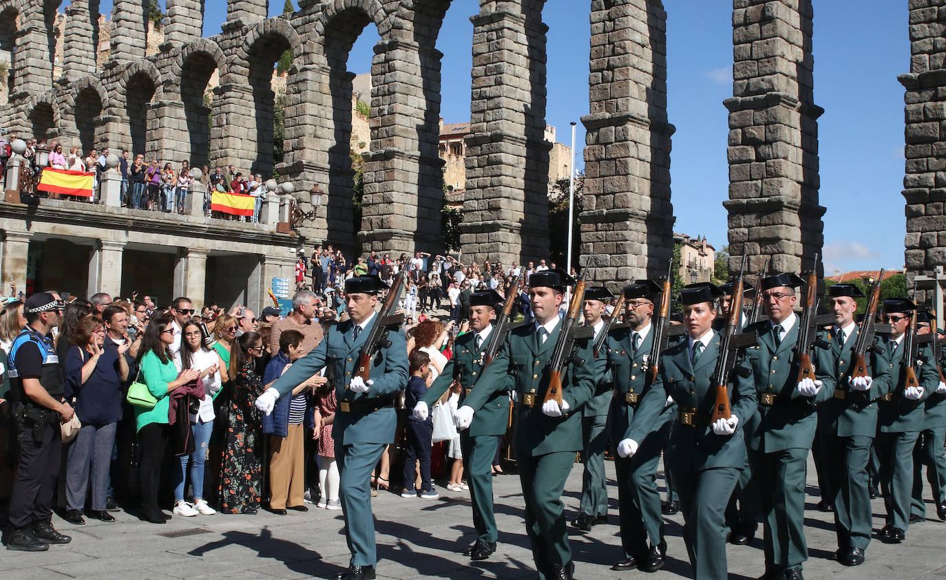 Fiesta de la Guardia Civil en Segovia 