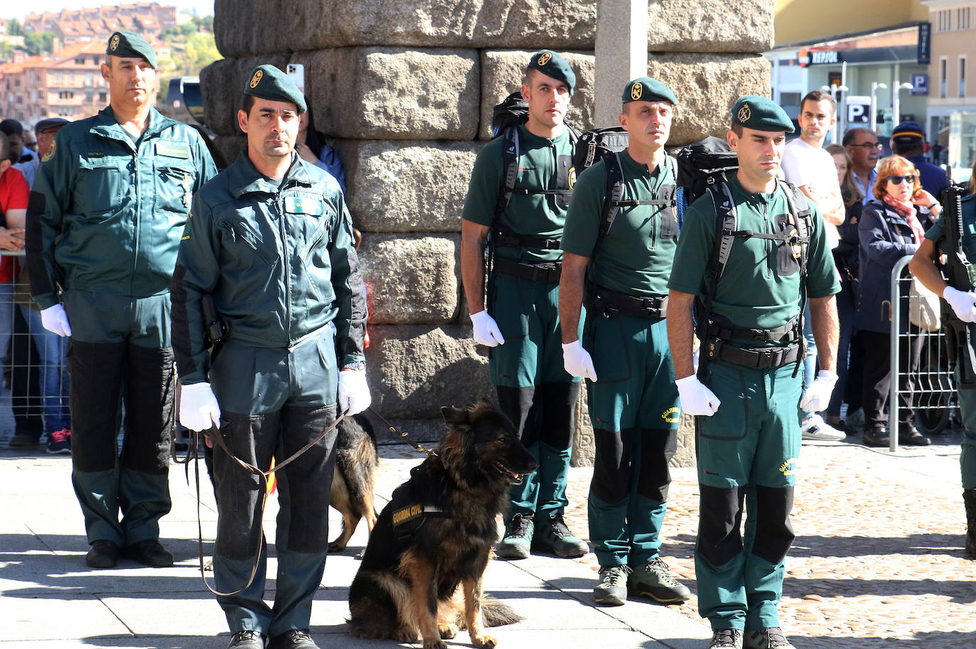 Fiesta de la Guardia Civil en Segovia 