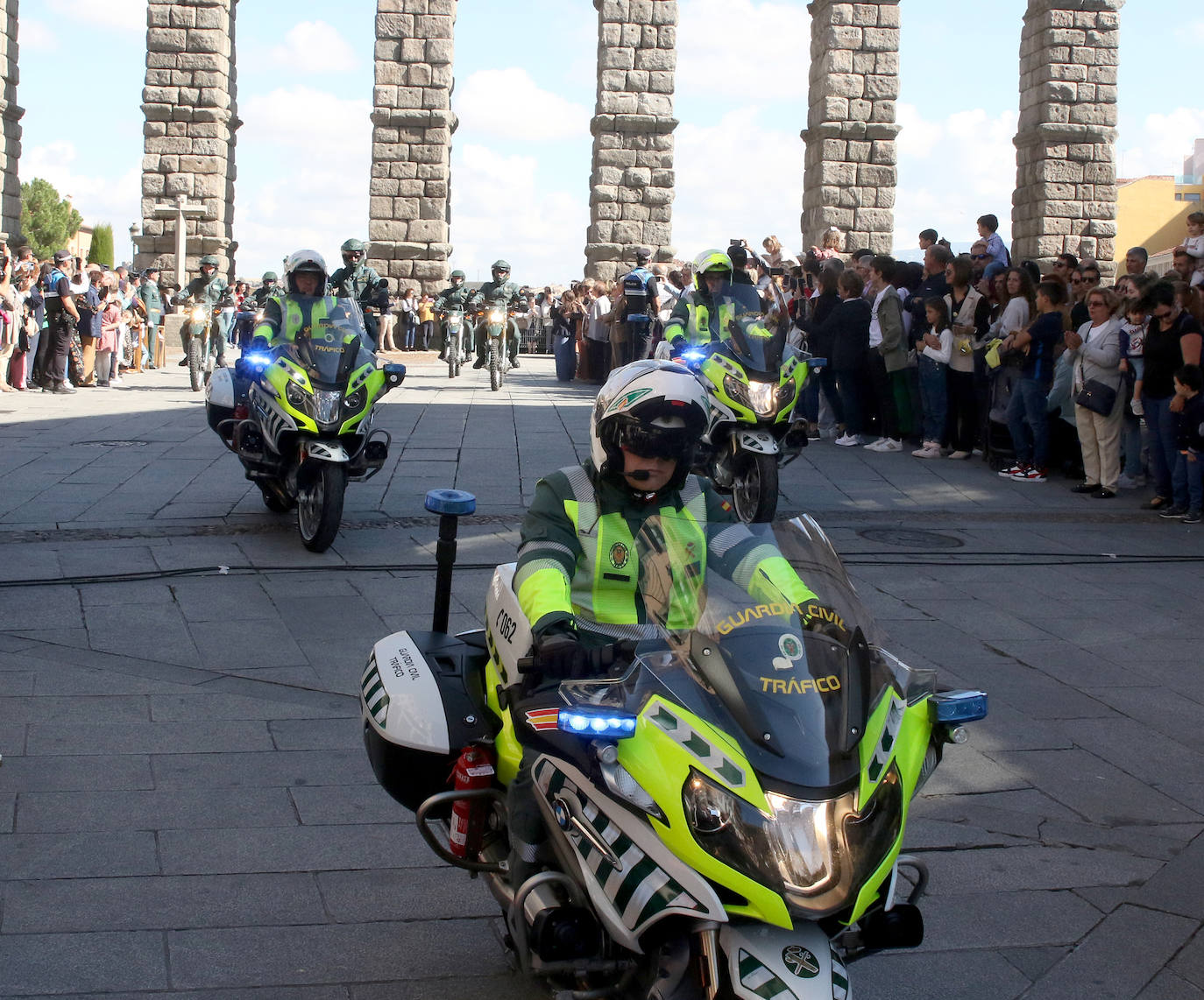 Fiesta de la Guardia Civil en Segovia 